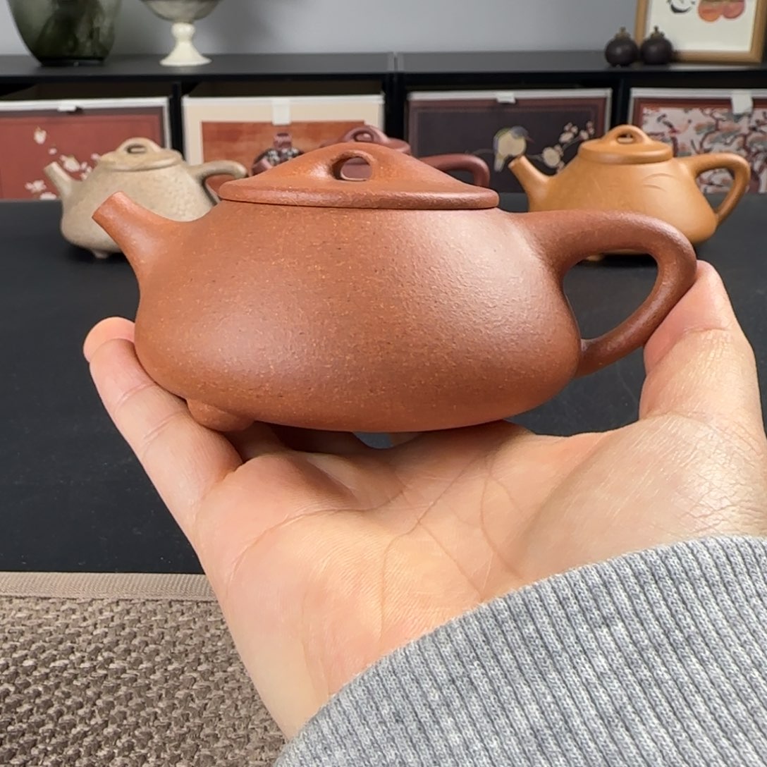 紫砂茶壶微瑕景舟