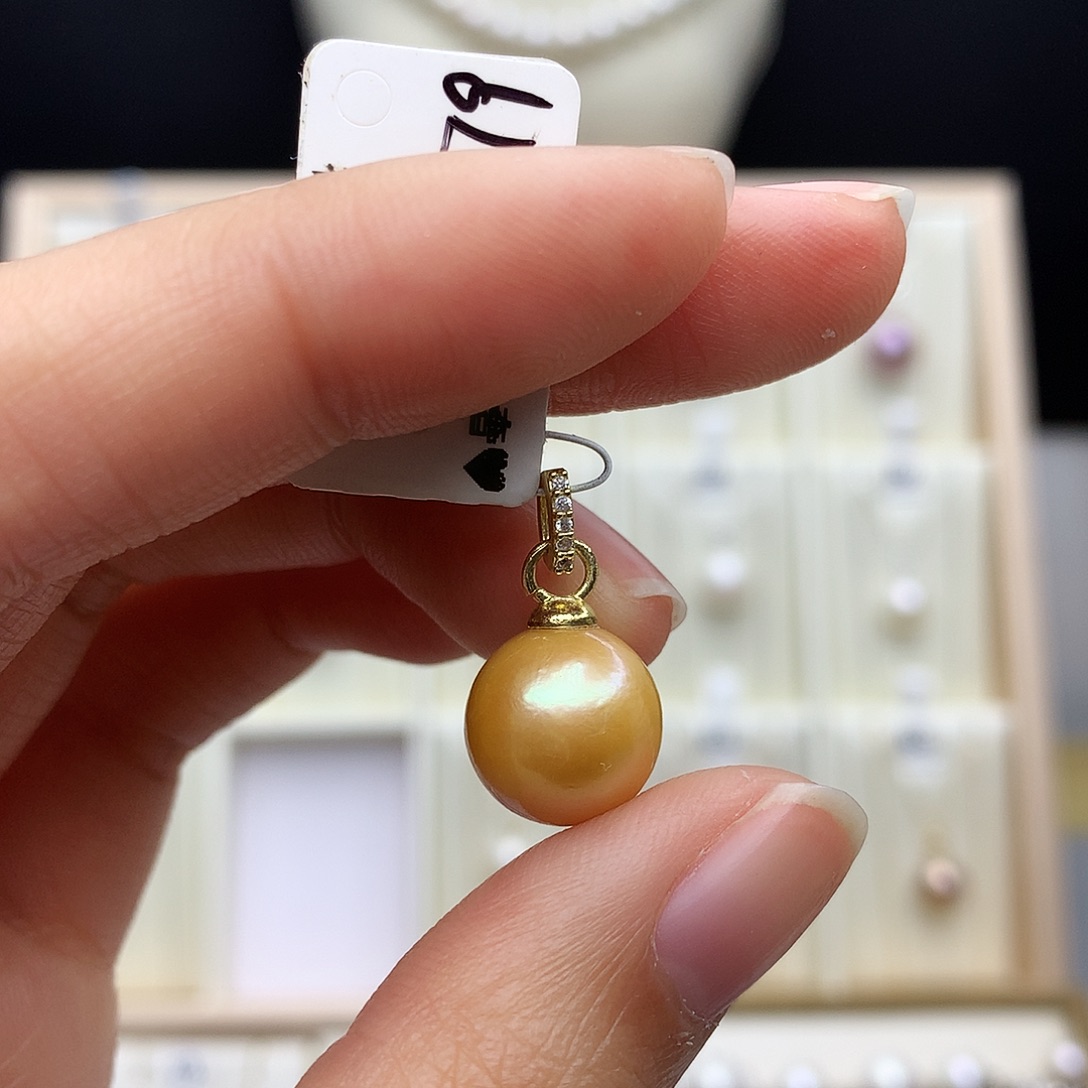 合金淡水珍珠颈饰