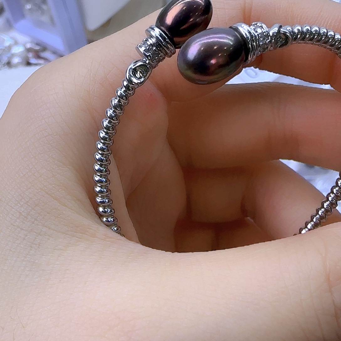 未镶嵌项链定制584淡水珍珠