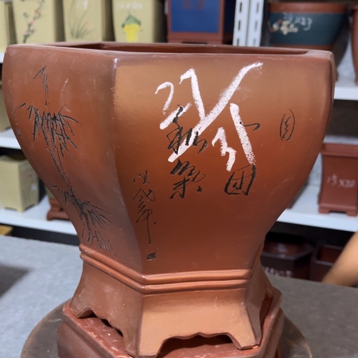 紫砂花盆宜兴紫砂