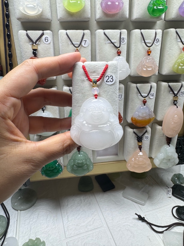 天然金丝玉佛公尺寸45