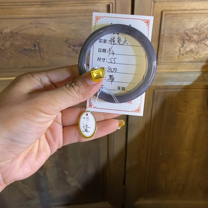 和田玉手镯未镶嵌程*大