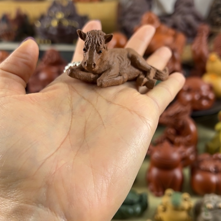 茶宠紫砂紫砂小马