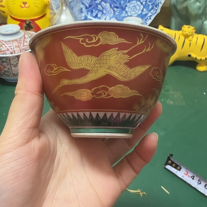 尚***签中古工艺品瓷器默认微瑕