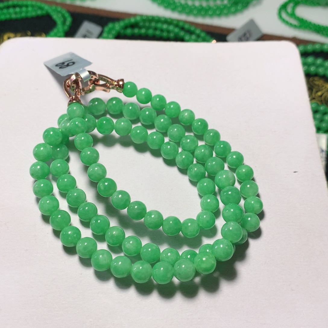 翡翠未镶嵌颈饰缅甸翡翠