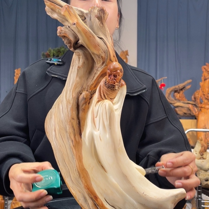 柏木（崖柏）随型摆件