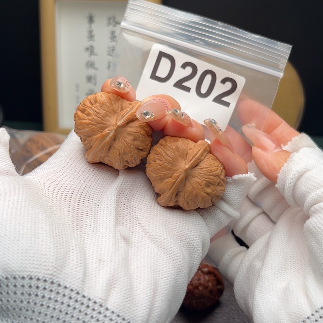 文玩核桃把件36元宝d202