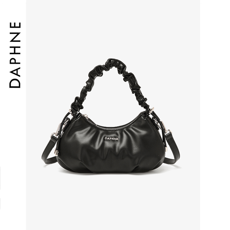 【爆款】达芙妮Daphne新款时尚百搭单肩斜挎包6124183180/10258