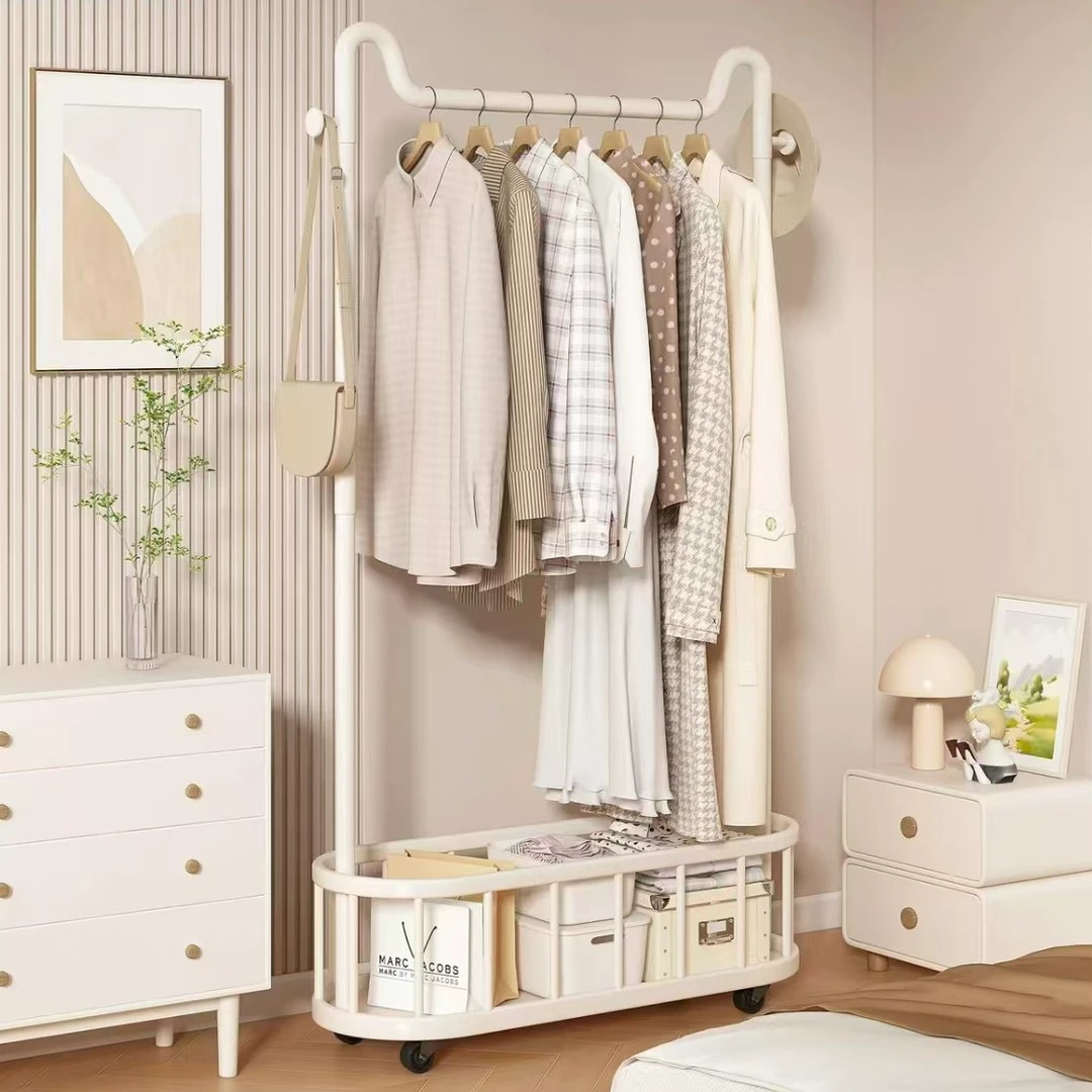 生活宣言落地挂衣架卧室内家用阳台宿舍晾衣架简易置物衣帽架衣架商品图