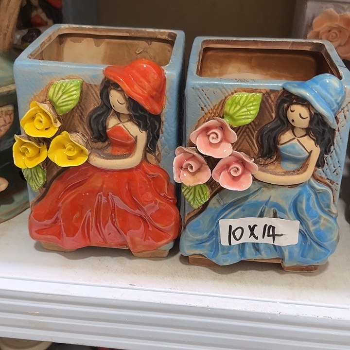 粗陶材质多肉花盆