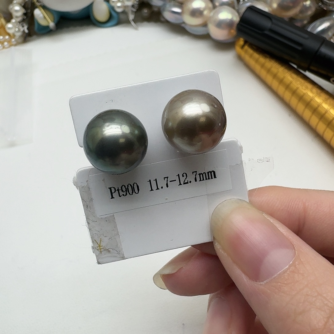 海水珍珠耳饰未镶嵌