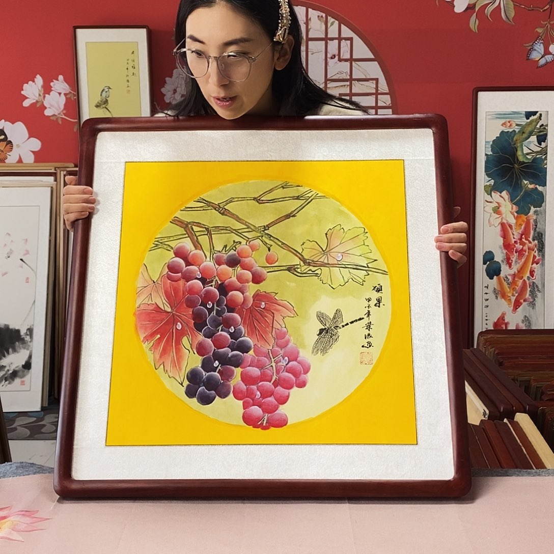 国画手写手绘62✖️62国画作品