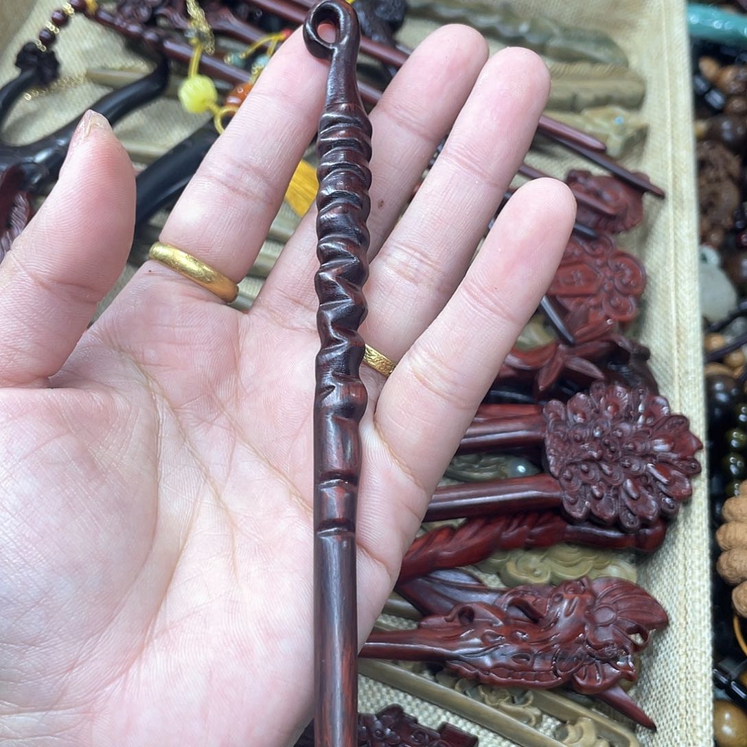 维腊木（绿檀）无事牌