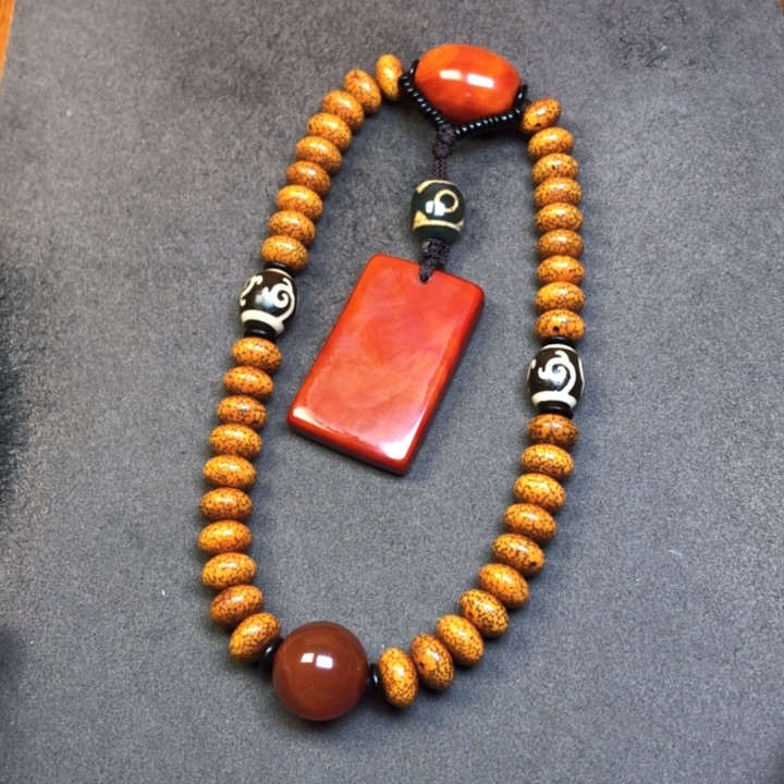 星月菩提吊坠星月