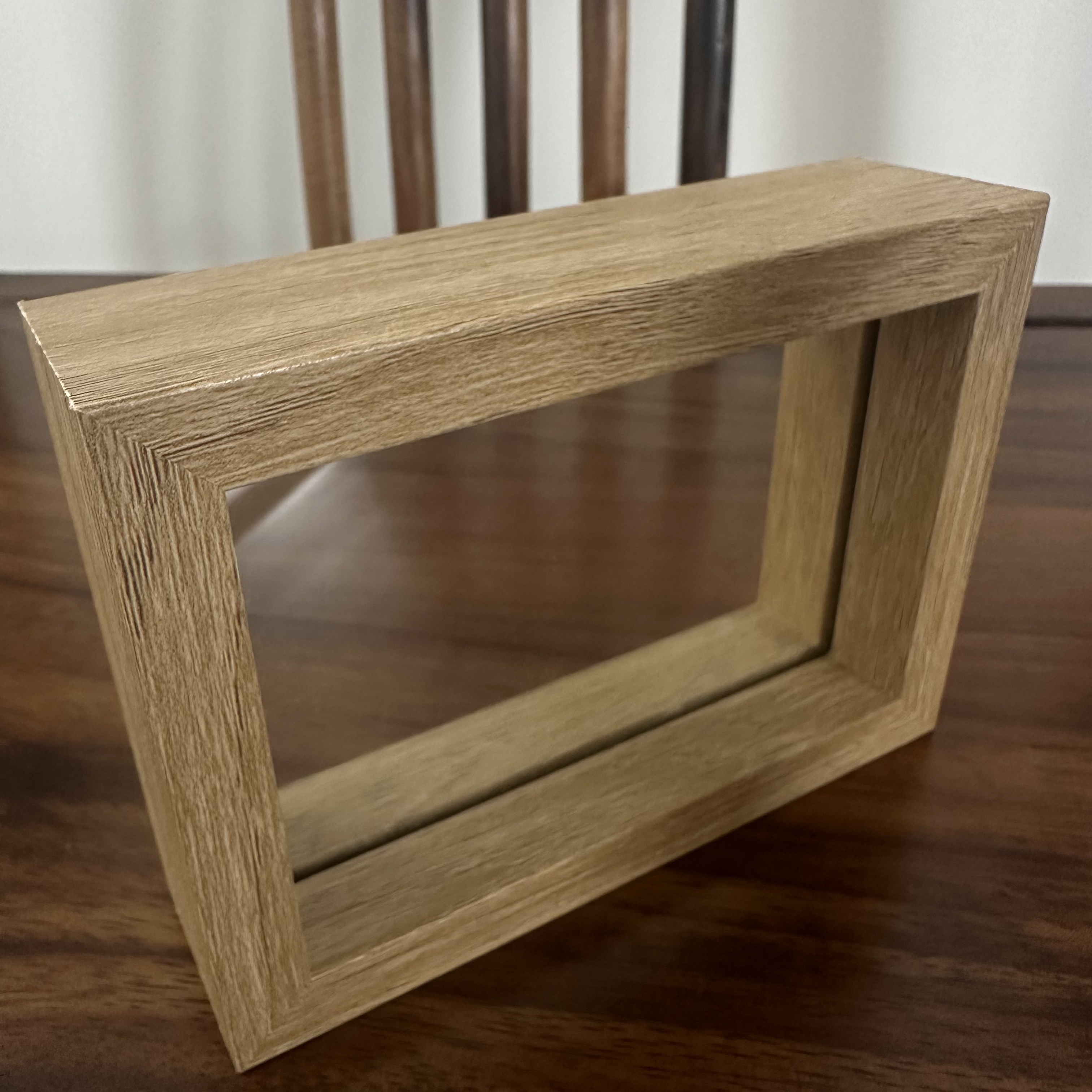 （空框介意勿拍！） 客厅书房禅意装饰"双面透相框无内芯