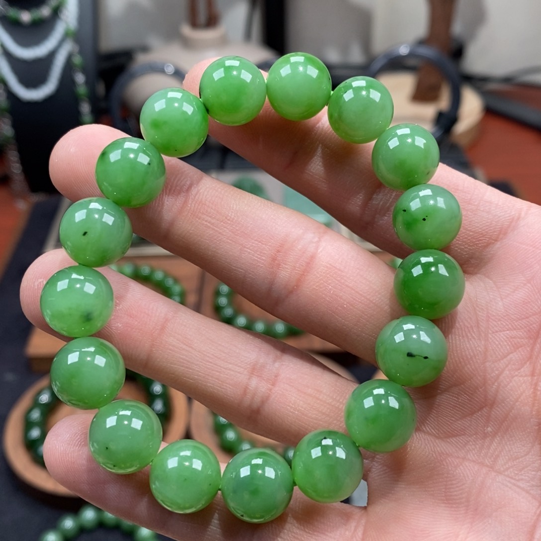 和田玉（碧玉）手串未镶嵌