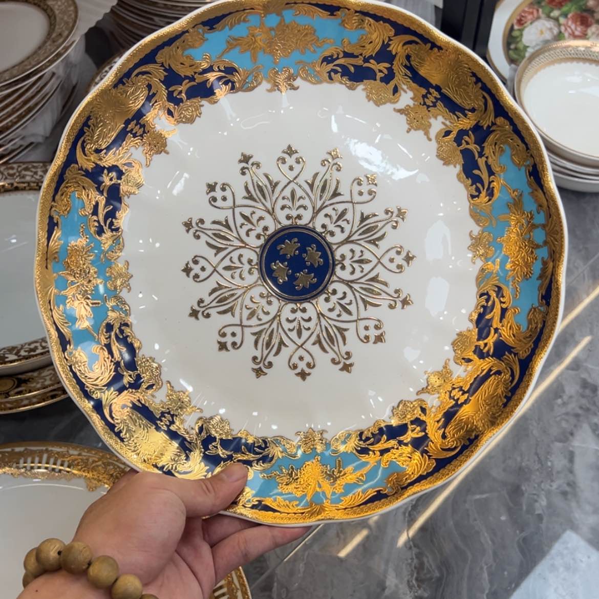 【闪购商品】瓷片12寸窝盘一个一单福利