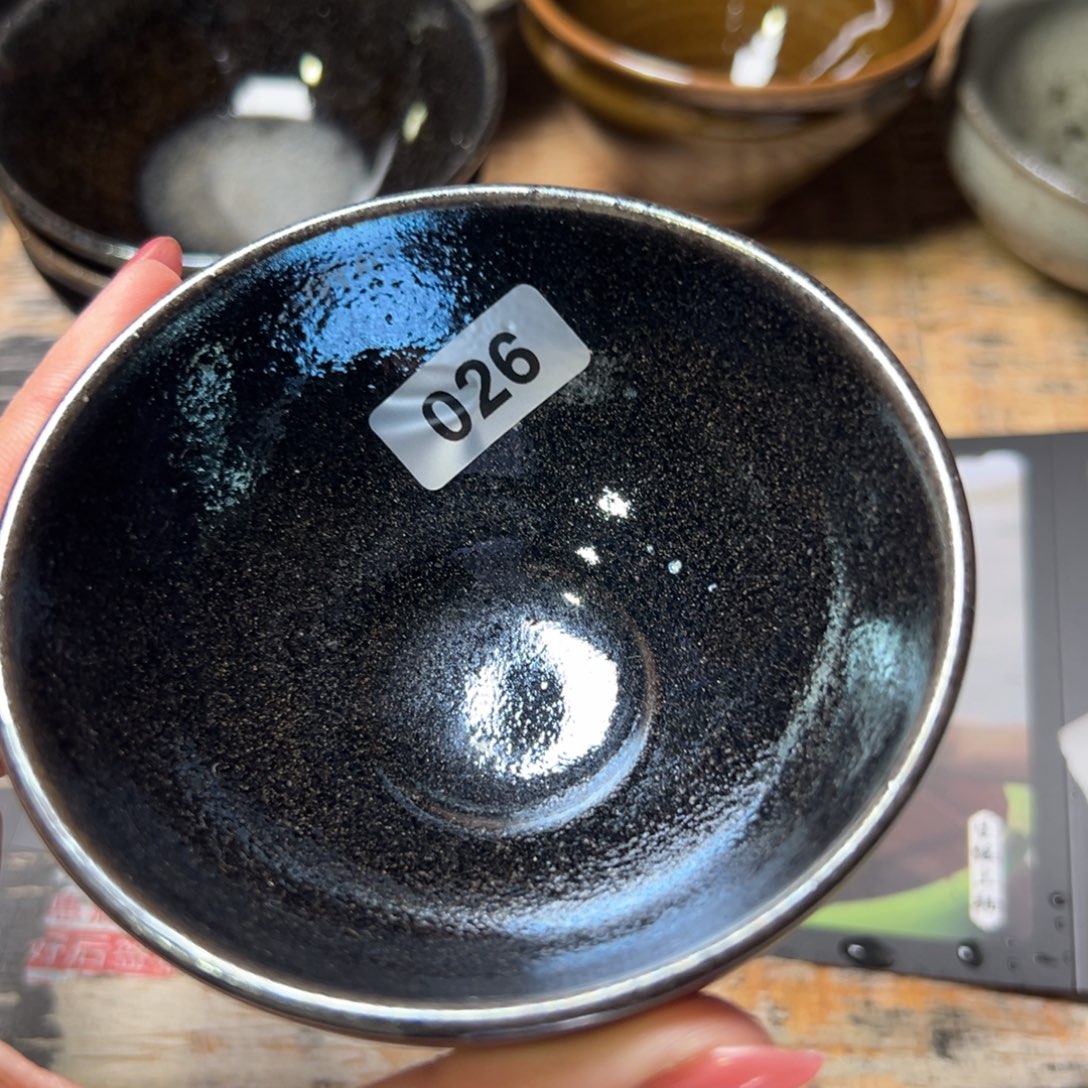 六***们茶盏全手工原矿原釉建盏