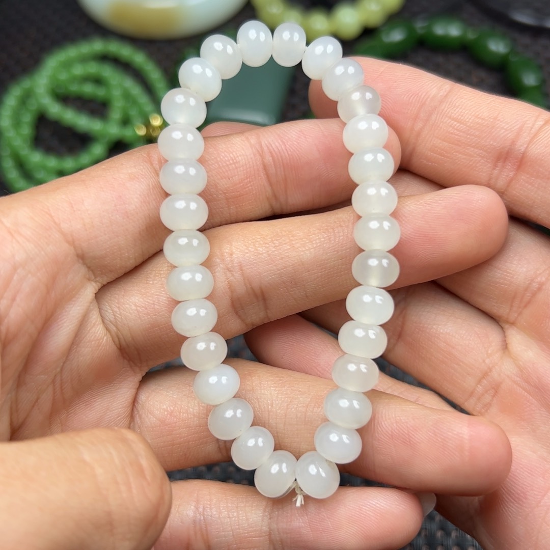 和田玉挂件未镶嵌手串