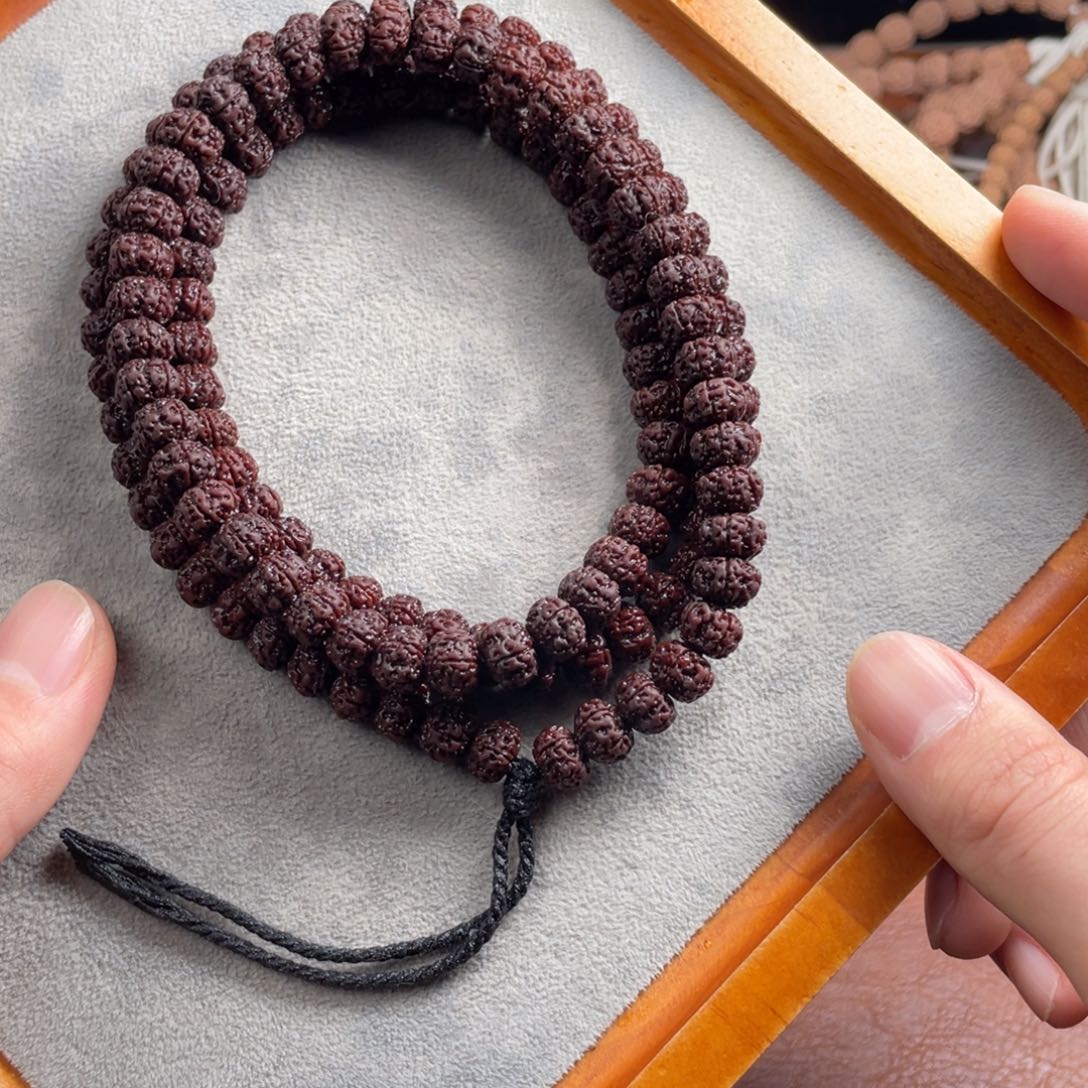 吊坠金刚菩提平细108尺寸9+