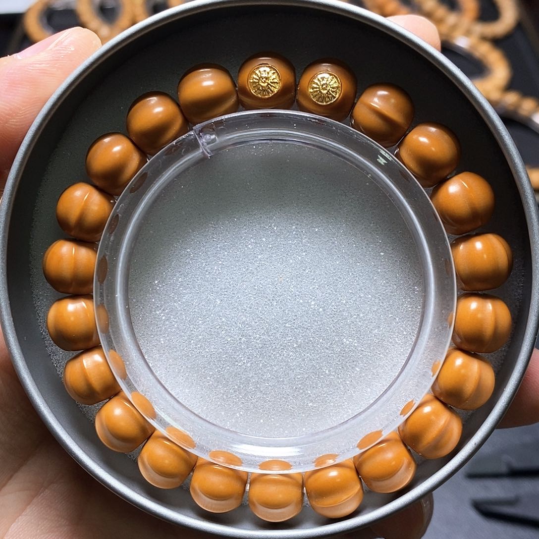 猴头核桃手串双标四花鲨鱼鳍尺寸11左右全品205号