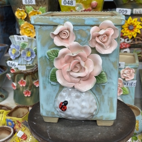 【闪购商品】红陶粗陶材质多肉花盆