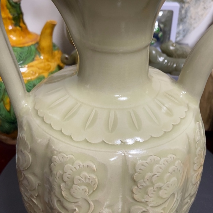 摆件蔚*瓷器摆件壶