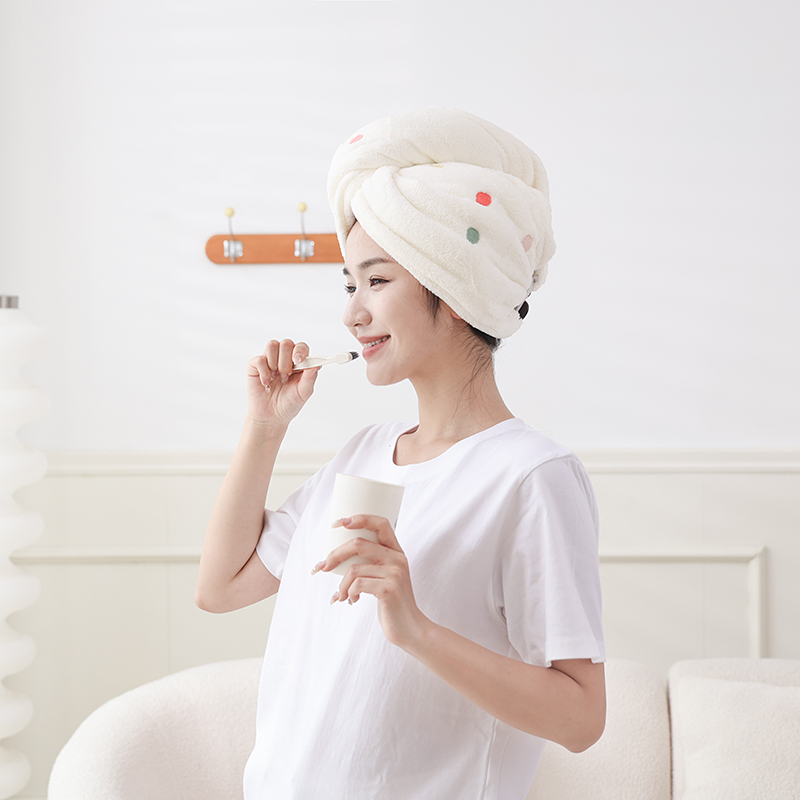 干发帽7A女加厚吸水神器擦头发包头巾成人柔软干发巾可爱吸水浴帽