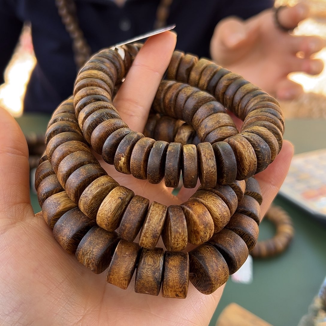 沉香手串白棋22克1.5多样性发一条