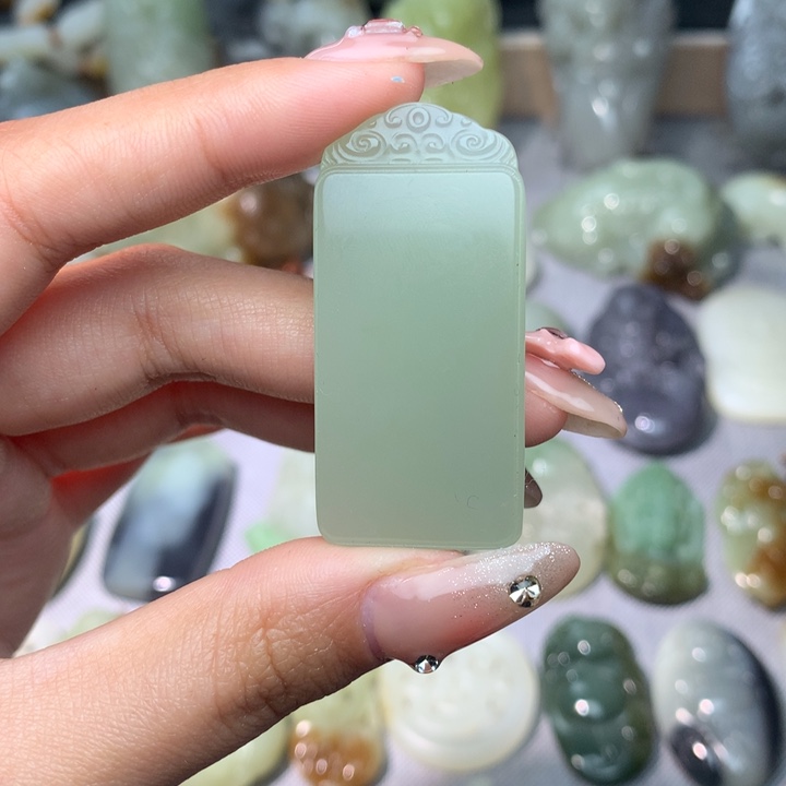 和田玉挂件未镶嵌