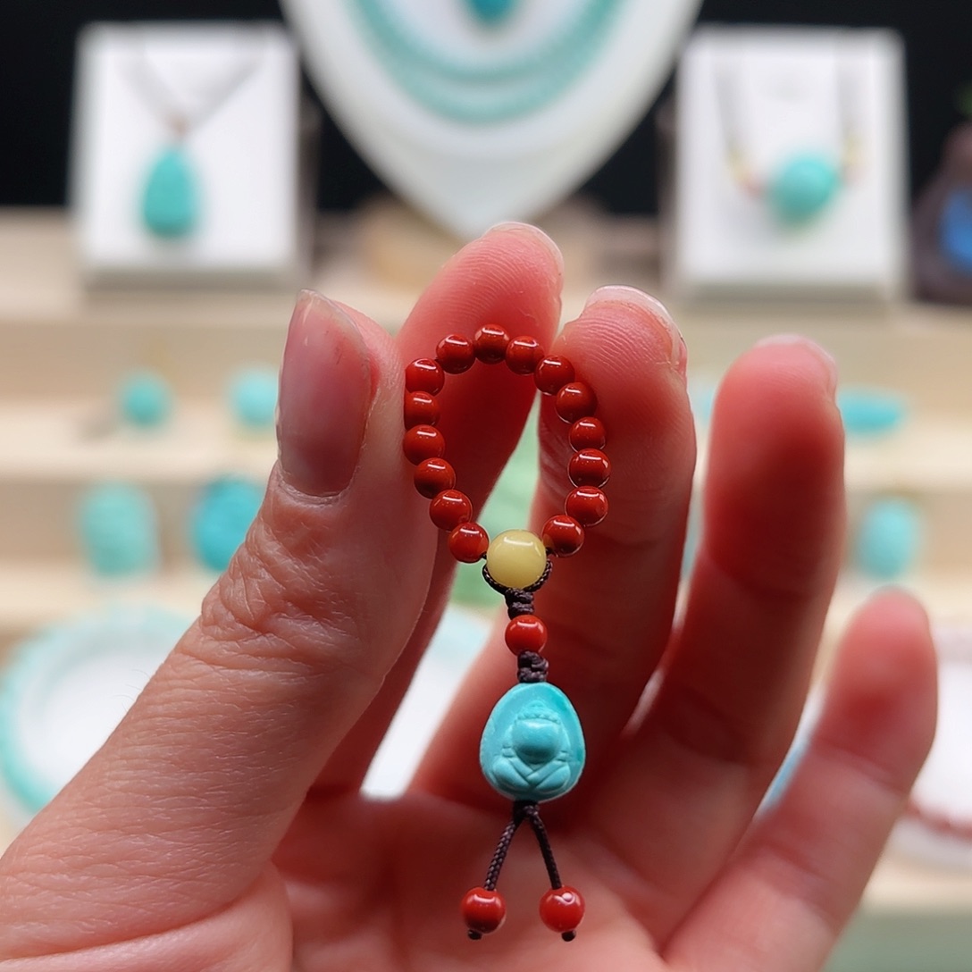 绿松石配饰未镶嵌