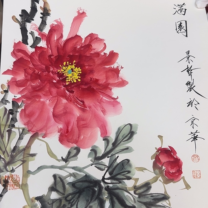 国画我是一只小小鸟地域文化特色