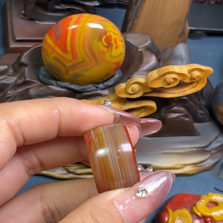 玛瑙/玉髓未镶嵌颈饰