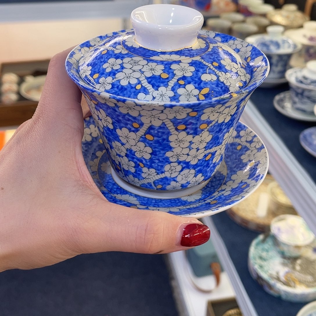 陶景德陶瓷盖碗茶具