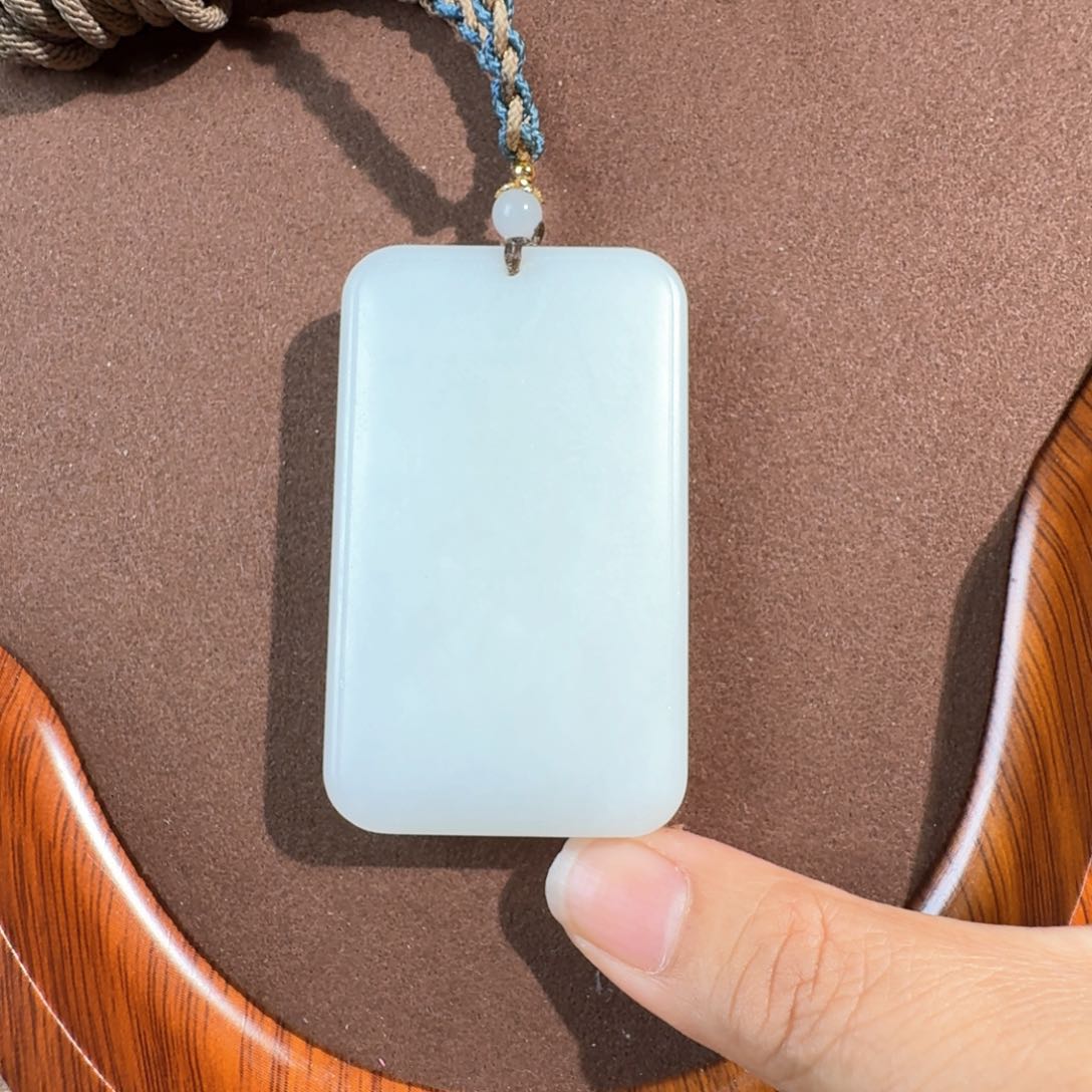 和田玉（白玉）挂件未镶嵌B****n