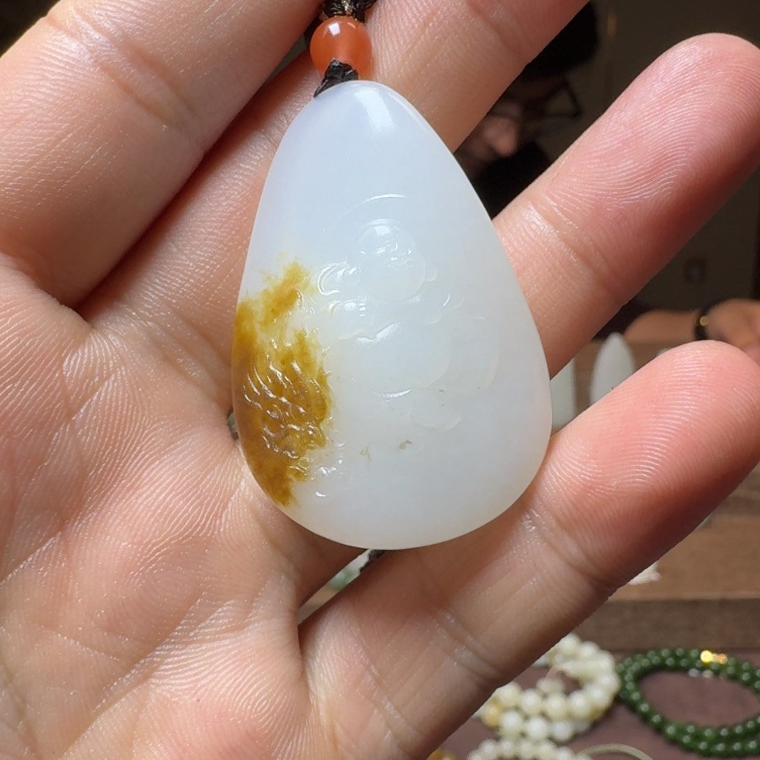 和田玉挂件未镶嵌