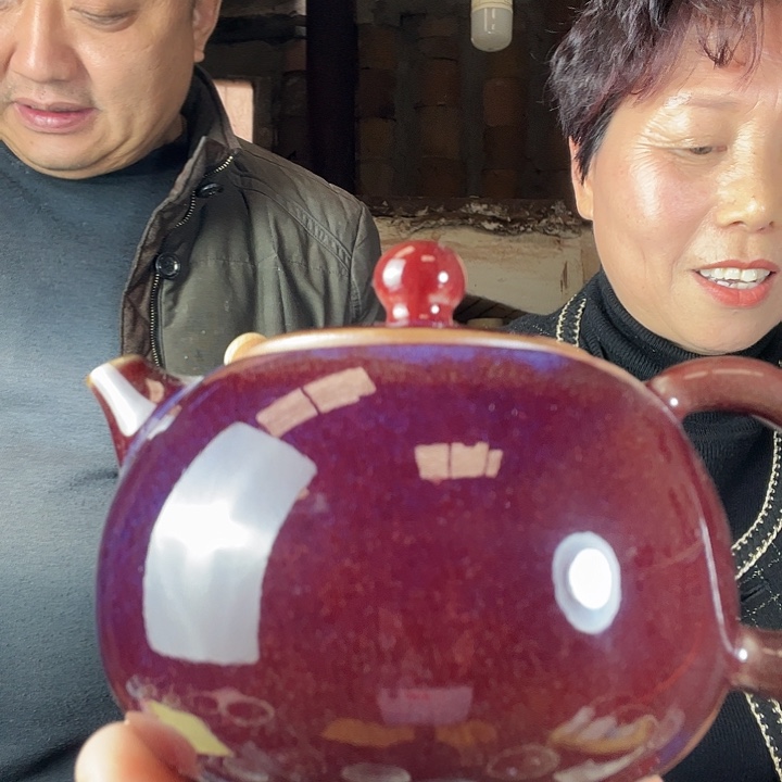 瓷片E****g钧瓷手工艺品杯子