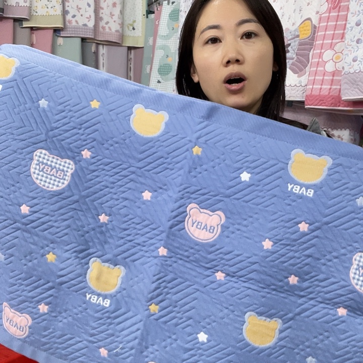 棉特价促销蓝色星星