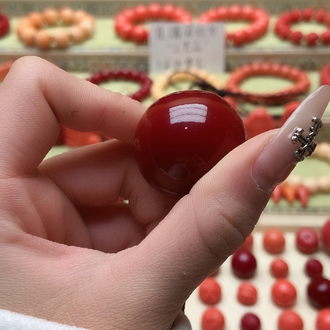 马***手非金属3.0红色圆珠