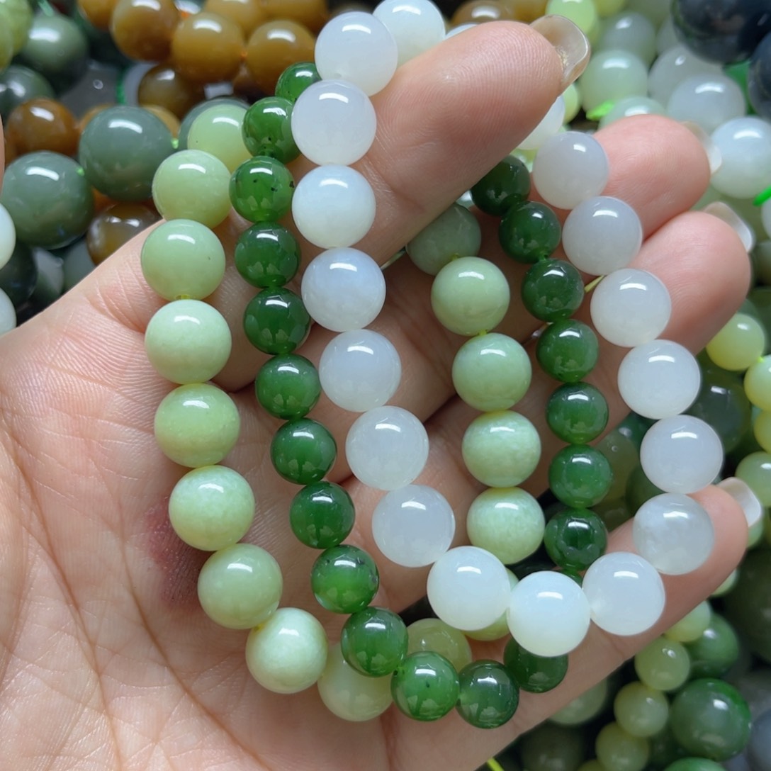 和田玉手链未镶嵌