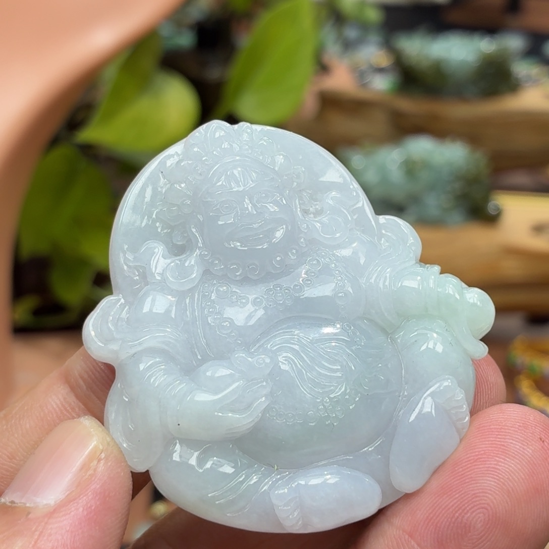 翡翠未镶嵌颈饰挂件