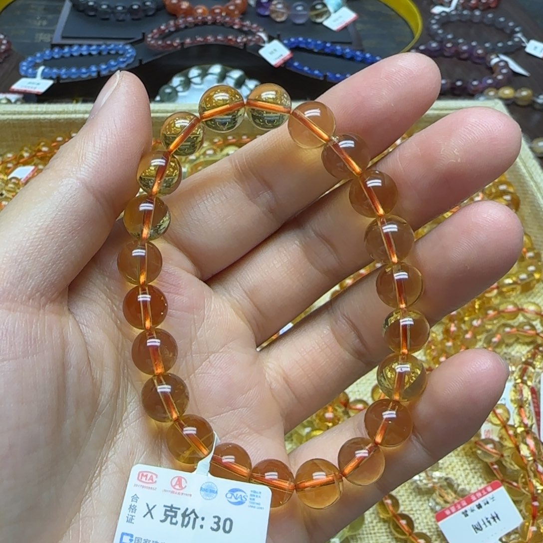 水晶手链未镶嵌手链