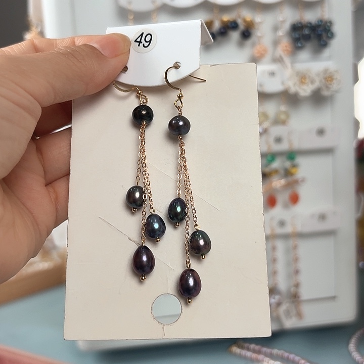 欣***岚淡水珍珠未镶嵌发饰