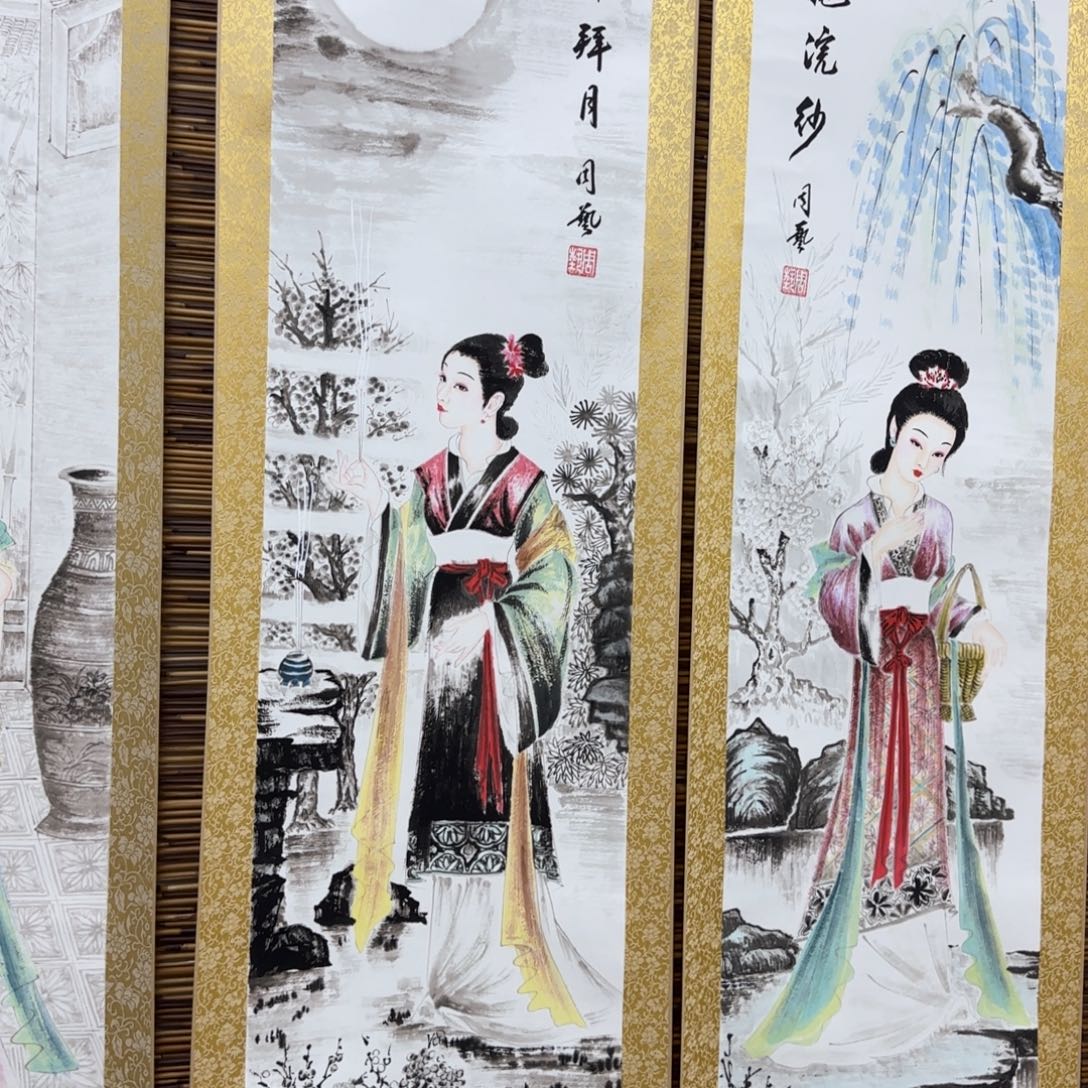 QB四幅一套作品！带证书！只限一单 