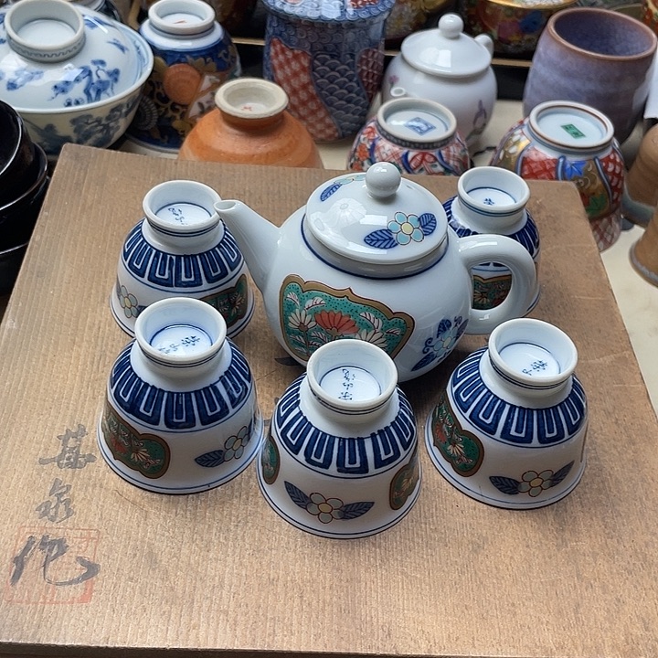 瓷片104 一人直播，看品直播间说序号