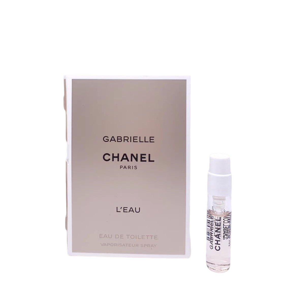 Chanel/香奈儿嘉柏丽尔之水1.5ml（开封不退）试管香水浓香经典香味