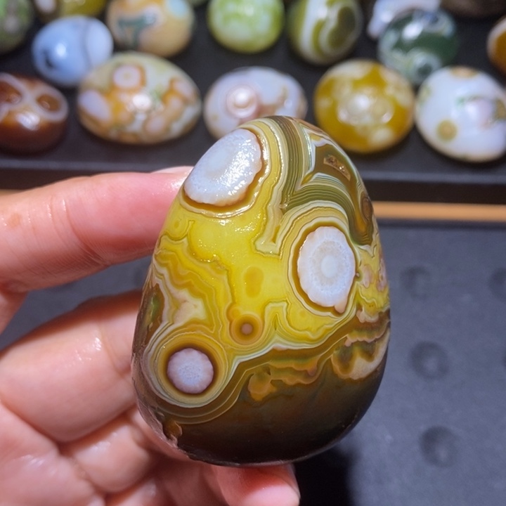 未镶嵌玛瑙/玉髓珠宝半成品191