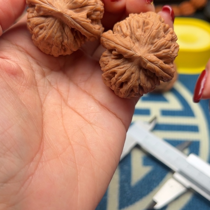 吊坠桃核文玩莲花38