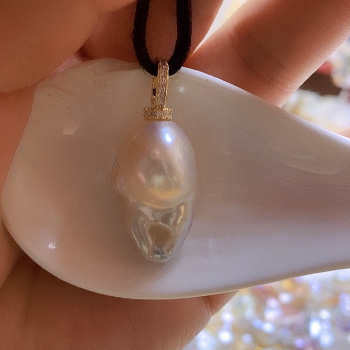 淡水珍珠未镶嵌颈饰79