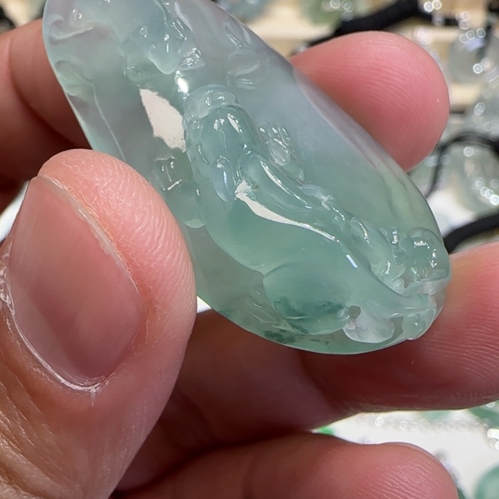 定制翡翠未镶嵌天然缅甸翡翠a货